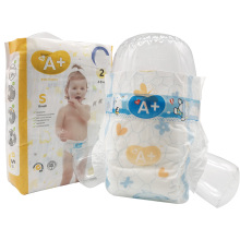 Top Quality PE Film Ultra Thin A Grade Diapers Type Disposable Baby Diapers With High Absorption